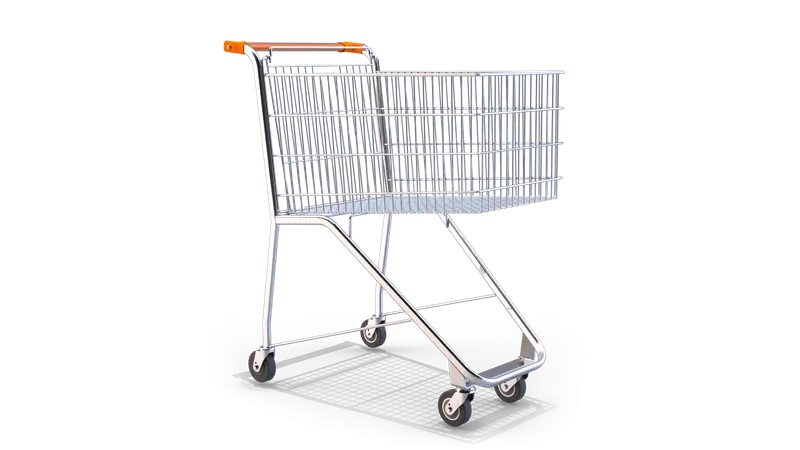 Carrinho de Compras Ergonômico 130L