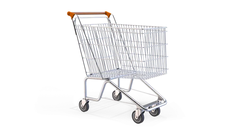 Carrinho de Compras 180L Simples